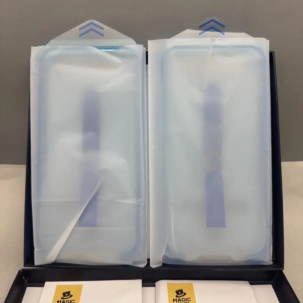 2 Pack for Iphone 15 Pro Max 6.7 Inch Tempered Glass Screen Protector *READ DE..